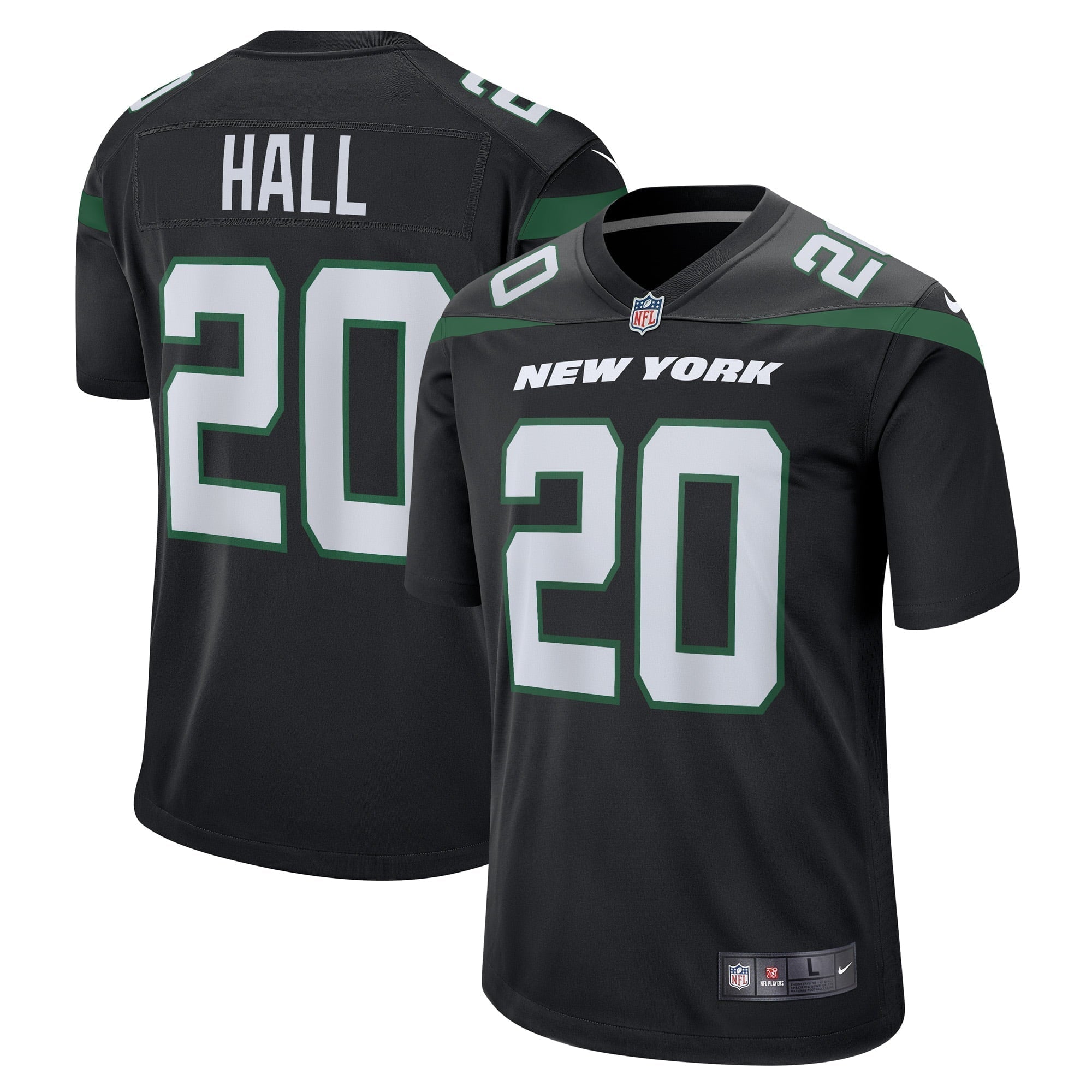 Nike New York Jets No11 Denzel Mim Anthracite Salute to Service Men's Stitched NFL Limited Therma Long Sleeve Jersey